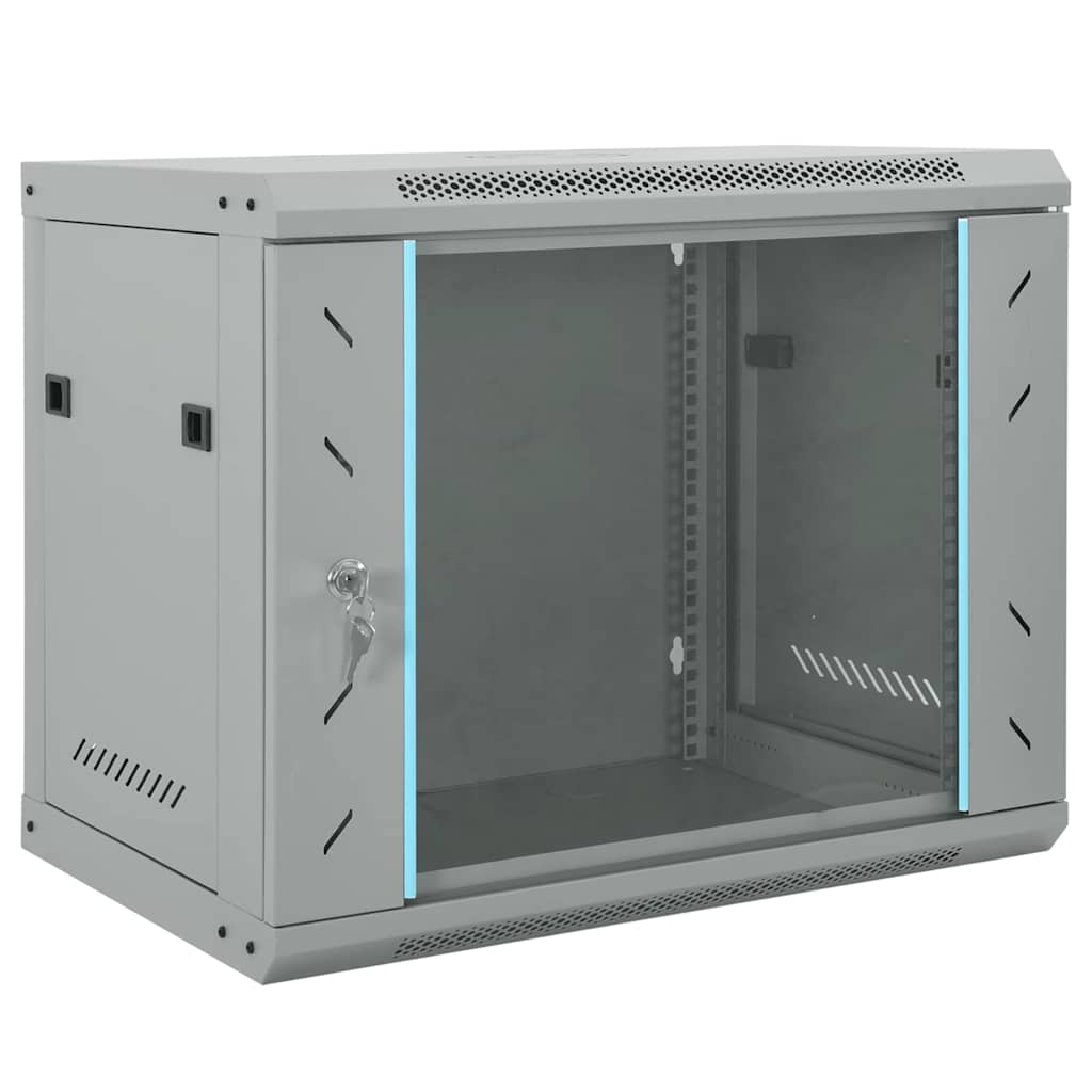 Netzwerkschrank Mit Speicher 60 X 45 X 28 Cm Stahl