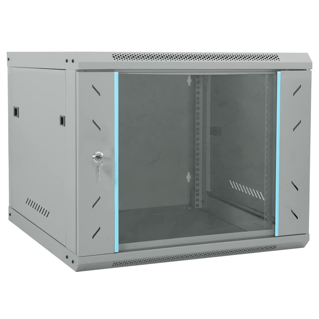 Netzwerkschrank Mit Speicher 60 X 45 X 28 Cm Stahl