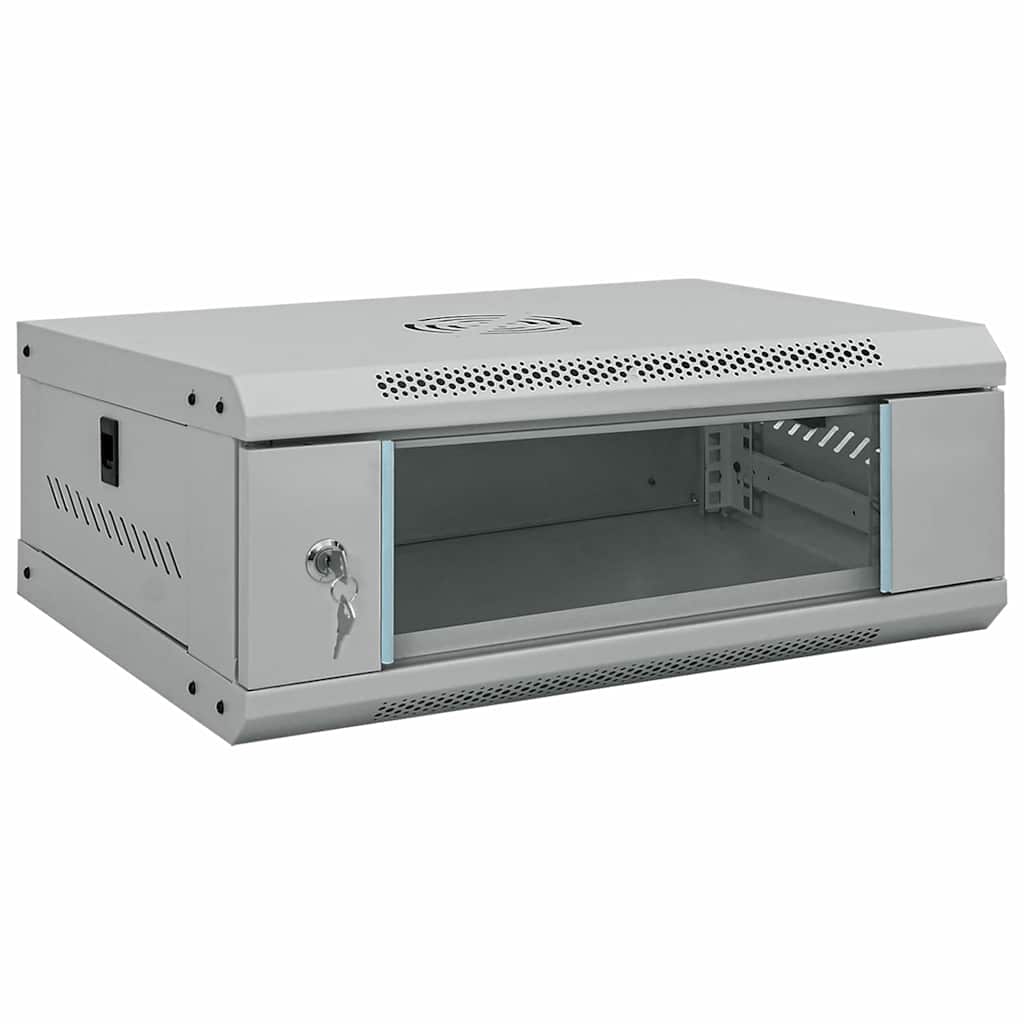 Netzwerkschrank Mit Speicher 60 X 45 X 28 Cm Stahl