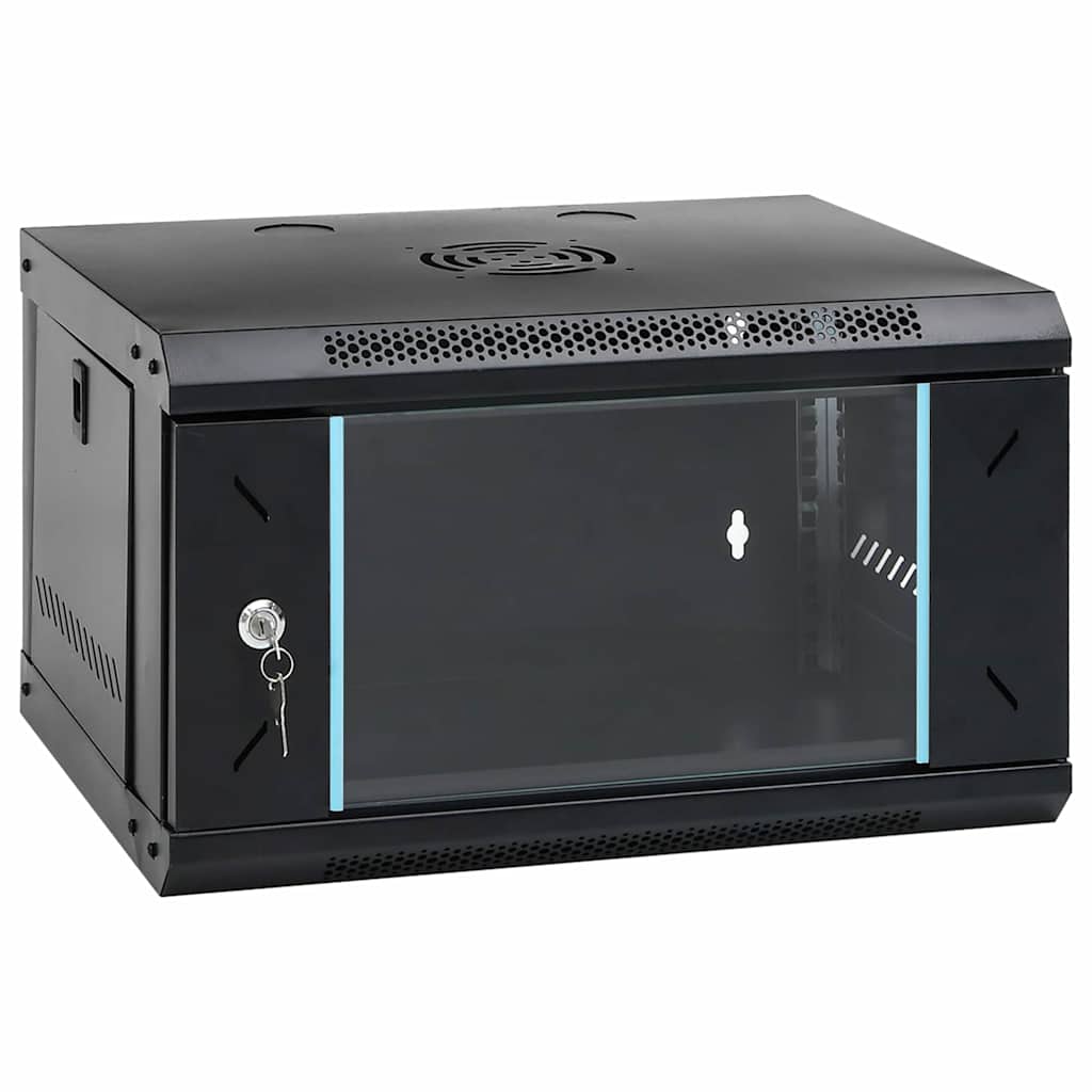 Netzwerkschrank Mit Speicher 60 X 45 X 28 Cm Stahl