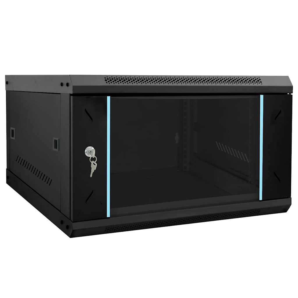 Netzwerkschrank Mit Speicher 60 X 45 X 28 Cm Stahl