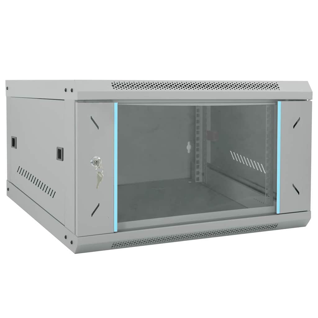 Netzwerkschrank Mit Speicher 60 X 45 X 28 Cm Stahl