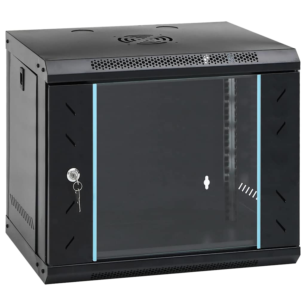 Netzwerkschrank Mit Speicher 60 X 45 X 28 Cm Stahl