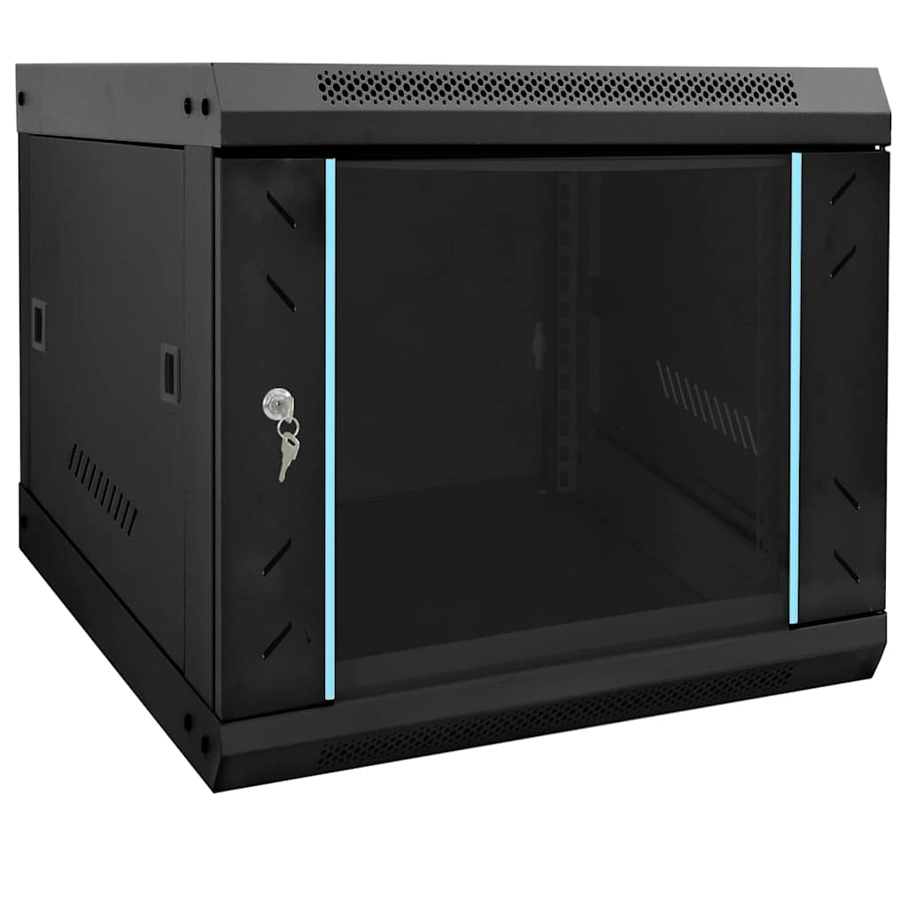 Netzwerkschrank Mit Speicher 60 X 45 X 28 Cm Stahl