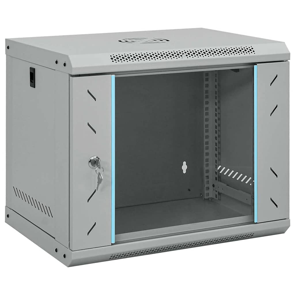 Netzwerkschrank Mit Speicher 60 X 45 X 28 Cm Stahl