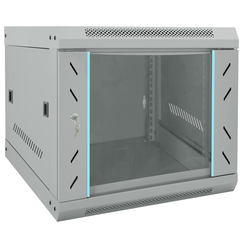 Netzwerkschrank Mit Speicher 60 X 45 X 28 Cm Stahl