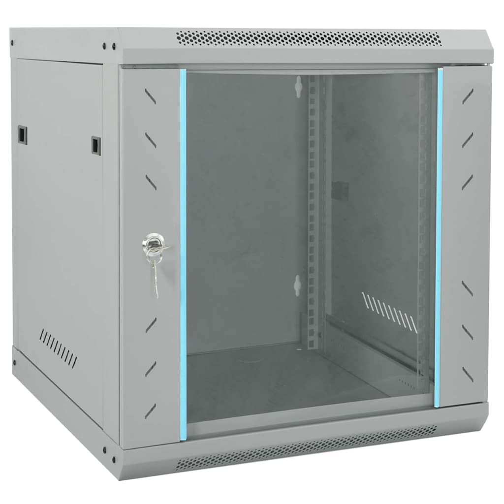 Netzwerkschrank Mit Speicher 60 X 45 X 28 Cm Stahl