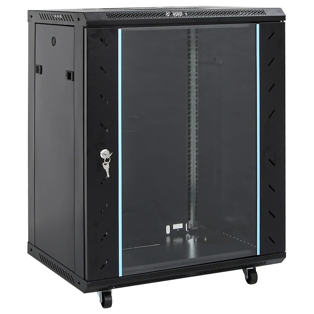 Netzwerkschrank Mit Speicher 60 X 60 X 80 Cm Stahl