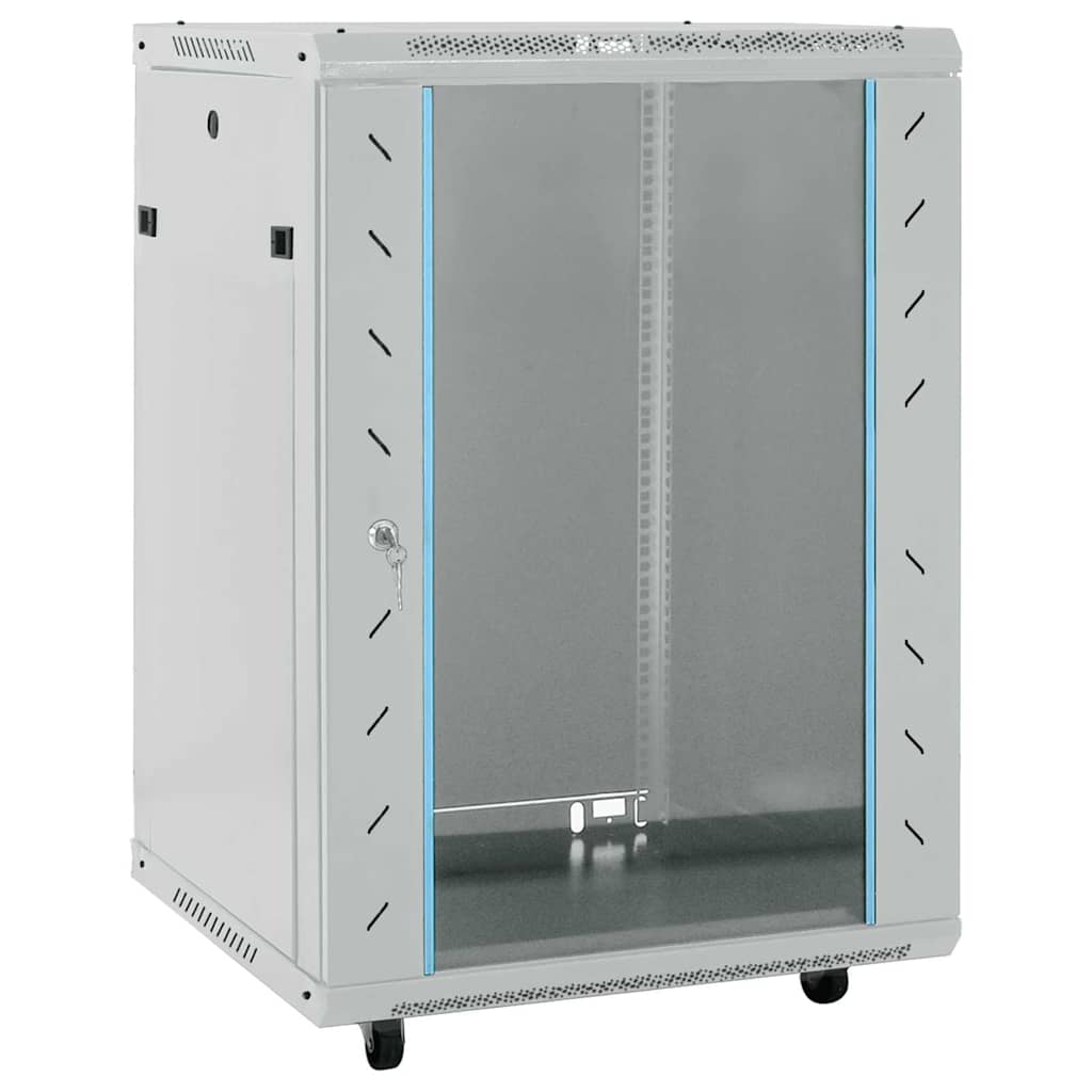 Netzwerkschrank Mit Speicher 60 X 60 X 80 Cm Stahl