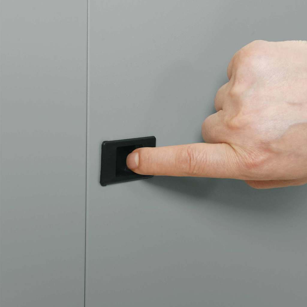 Netzwerkschrank Mit Speicher 60 X 60 X 80 Cm Stahl