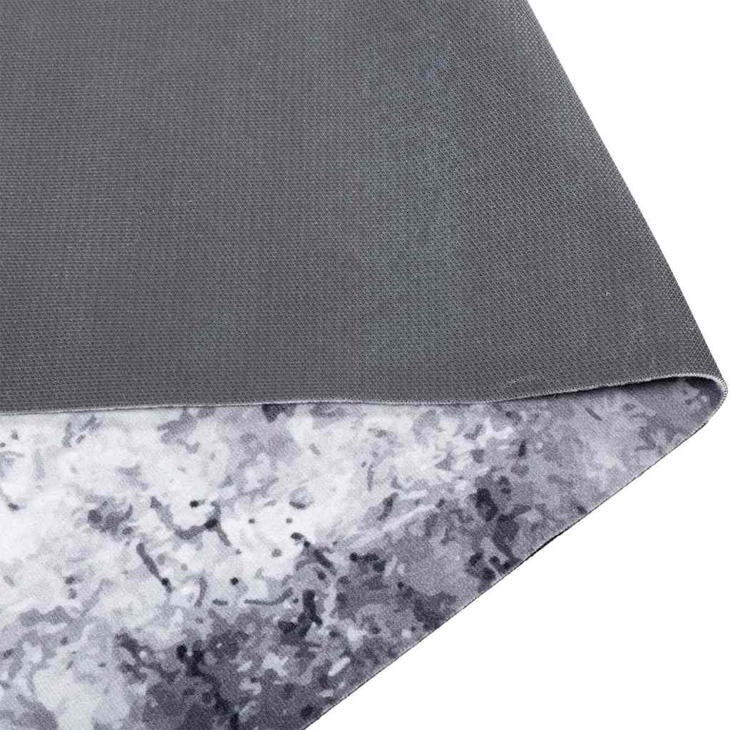 Küchen Teppich Grau 180 X 60 Cm Samt Raues Beton