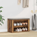 Schuhregal Mit Regal 75 X 35 X 45 Cm Holzwerkstoff