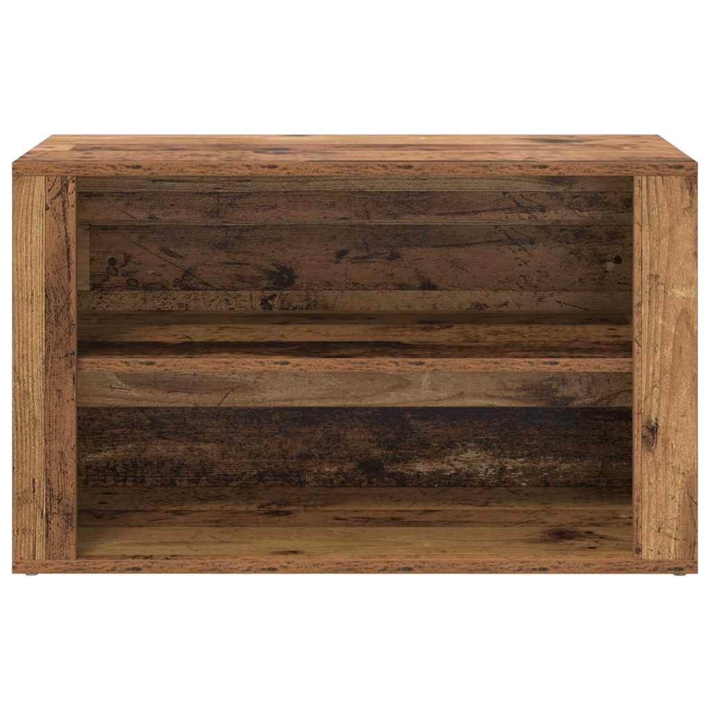 Schuhregal Mit Regal 75 X 35 X 45 Cm Holzwerkstoff