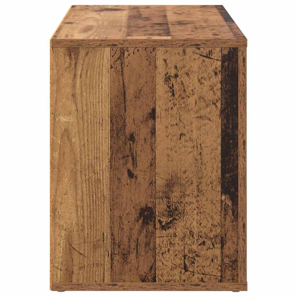 Schuhregal Mit Regal 75 X 35 X 45 Cm Holzwerkstoff