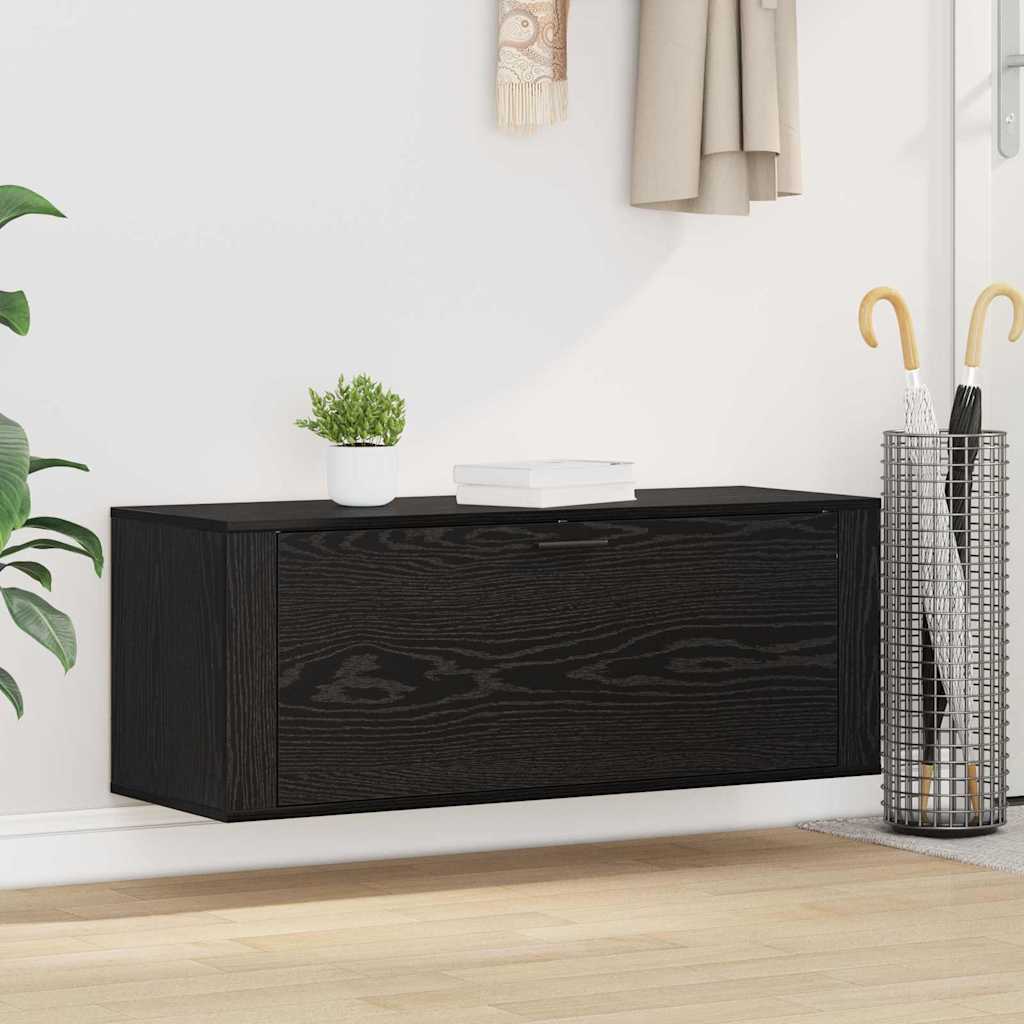 Schuhschrank Mit Regal 100 X 35 X 38 Cm Holzwerkstoff