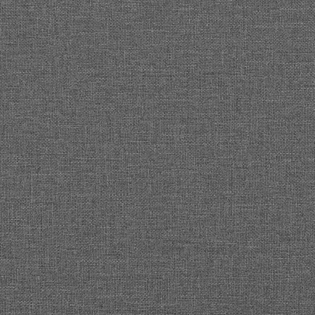 Sofakissen 2 Pcs 50 X 30 Cm Stoff Dunkelgrau