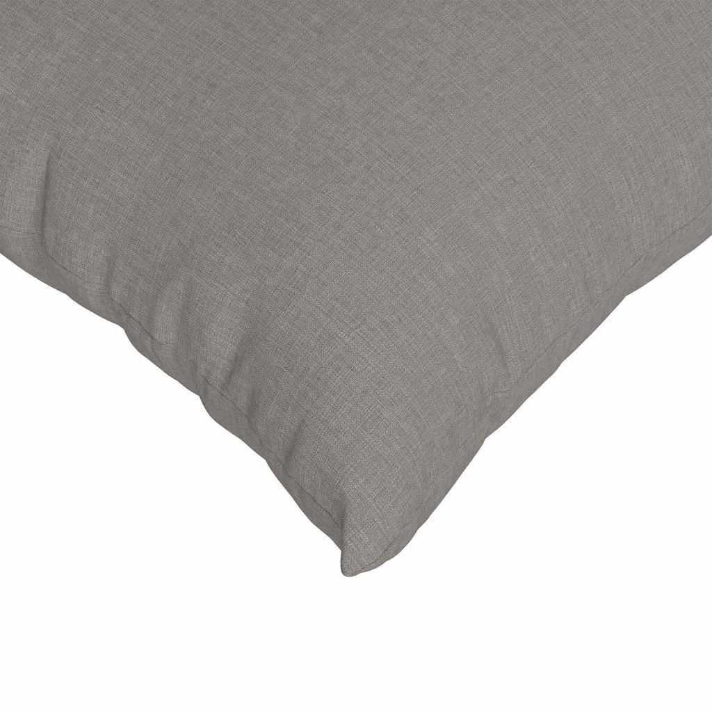 Sofakissen 2 Pcs 50 X 30 Cm Stoff Taupe