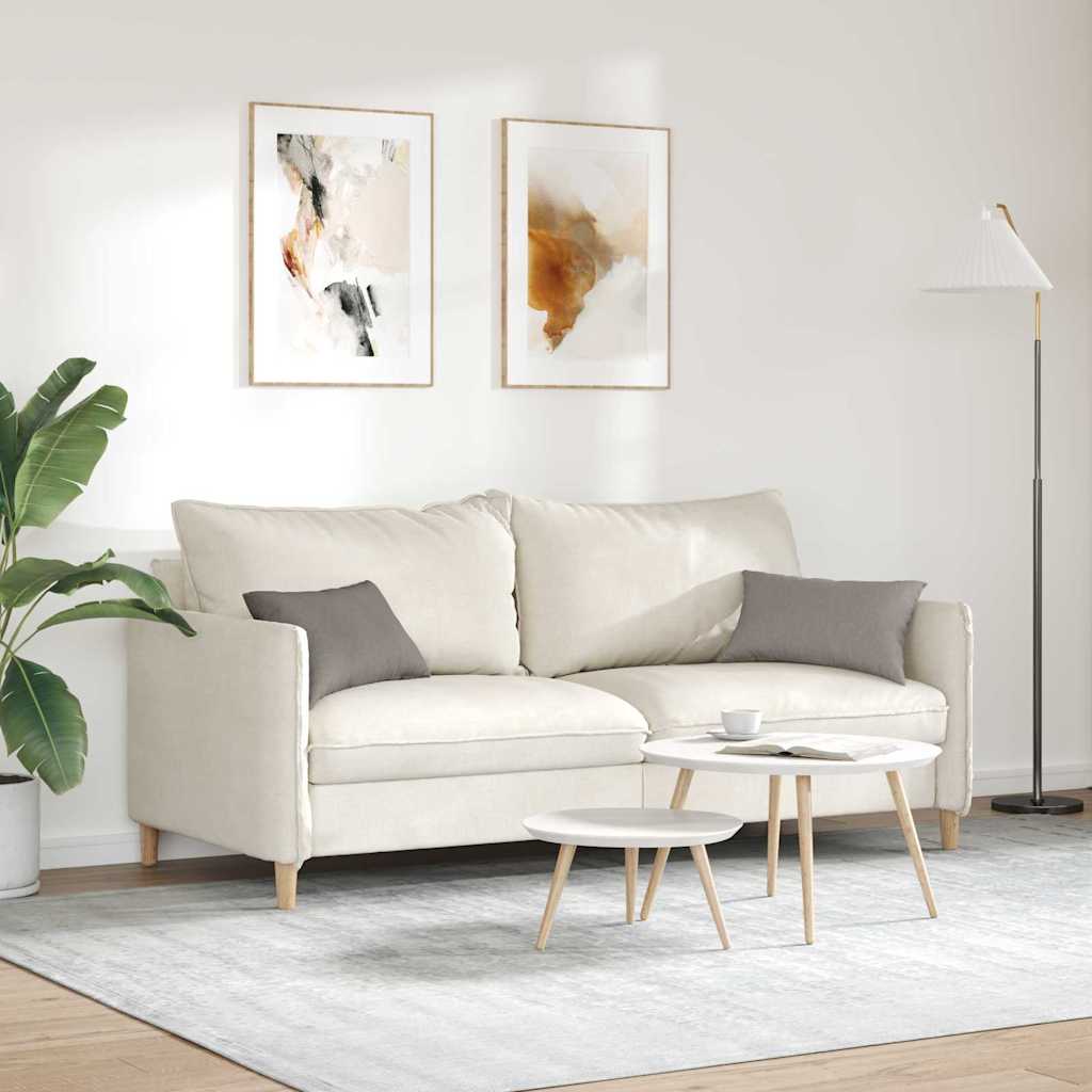Sofakissen 2 Pcs 50 X 30 Cm Stoff Taupe