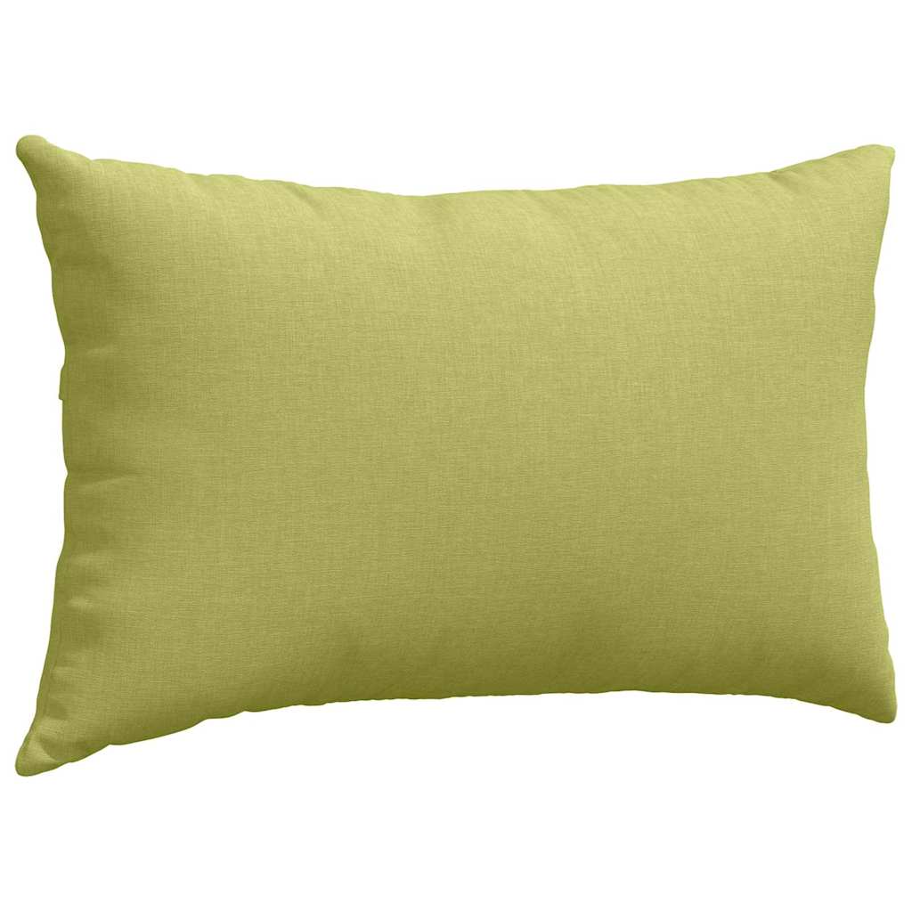 Sofakissen 2 Pcs 50 X 30 Cm Stoff Hellgrün