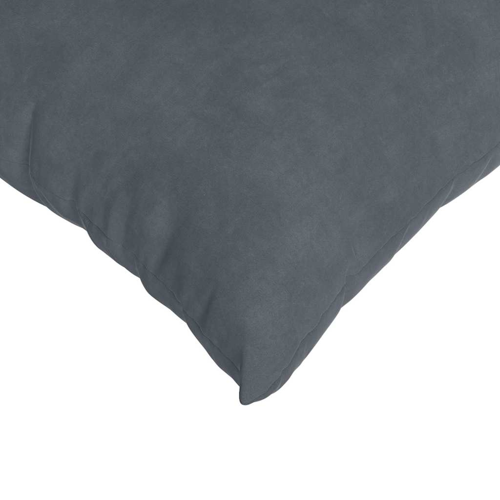 Sofakissen 2 Pcs 50 X 30 Cm Cordstoff Dunkelgrau