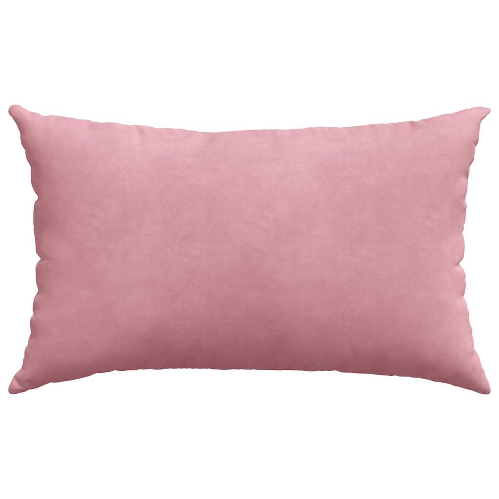 Sofakissen 2 Pcs 50 X 30 Cm Cordstoff Rosa