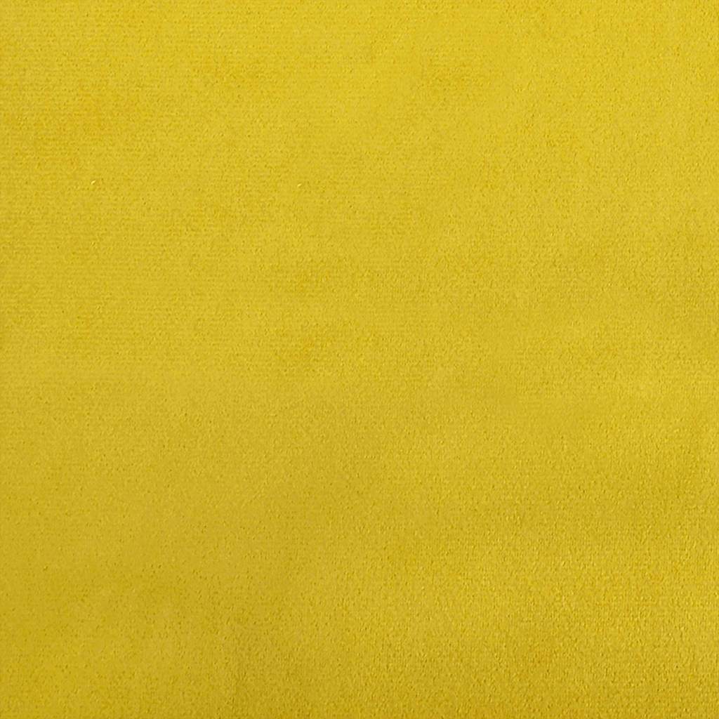 Sofakissen 2 Pcs 50 X 30 Cm Cordstoff Gelb
