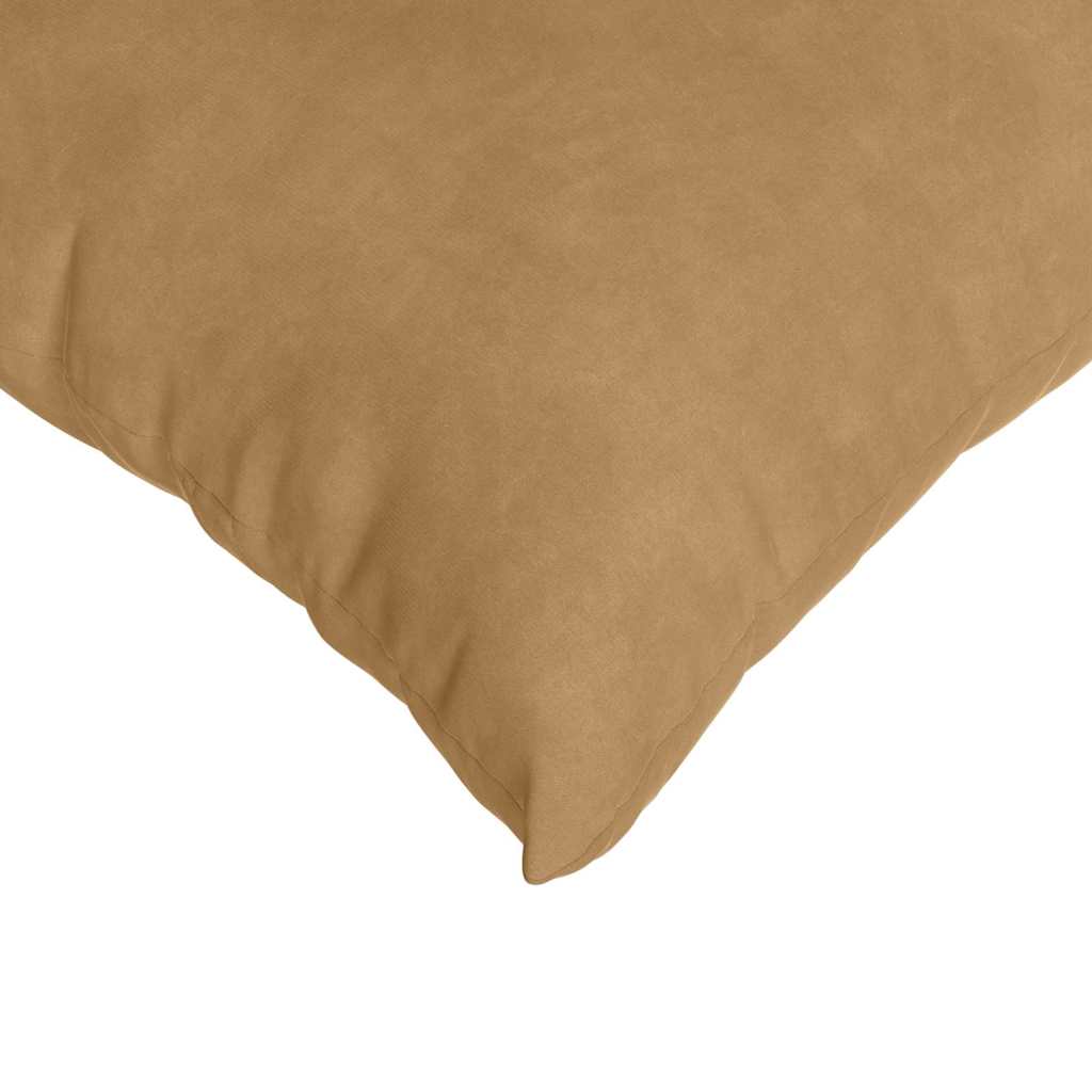 Sofakissen 2 Pcs 50 X 30 Cm Cordstoff Braun