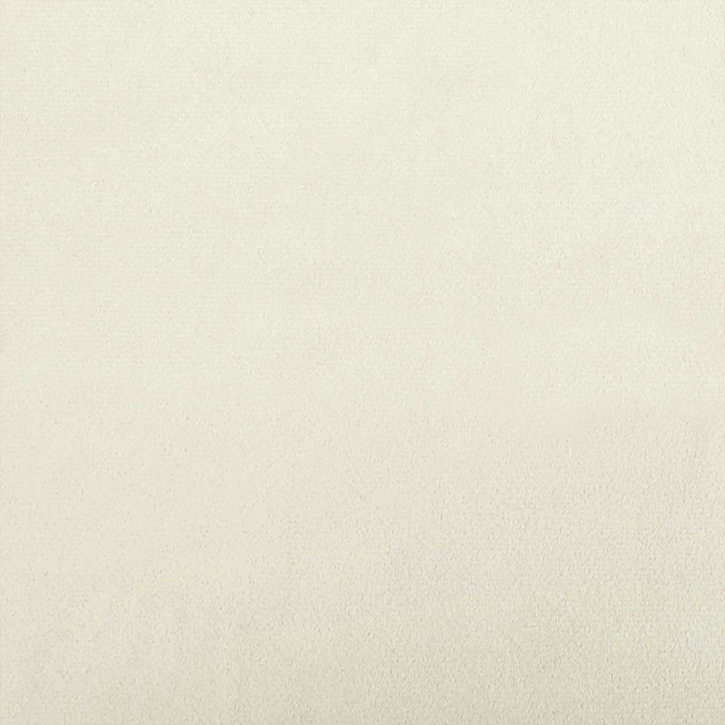 Sofakissen 2 Pcs 50 X 30 Cm Cordstoff Creme