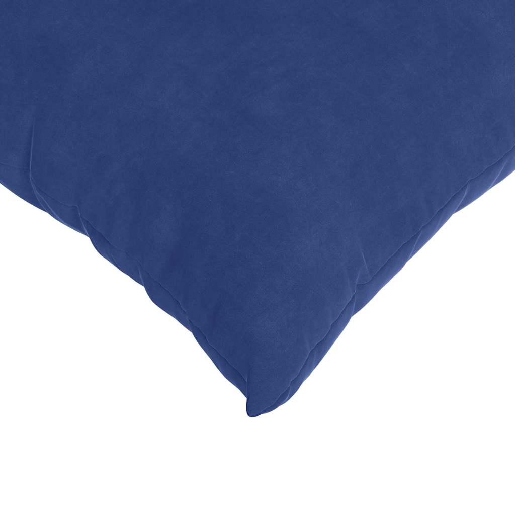 Sofakissen 2 Pcs 50 X 30 Cm Cordstoff Polizeiblau