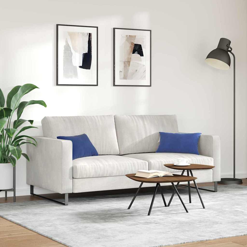 Sofakissen 2 Pcs 50 X 30 Cm Cordstoff Polizeiblau