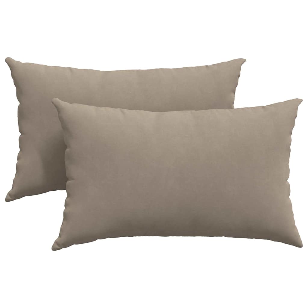 Sofakissen 2 Pcs 50 X 30 Cm Stoff