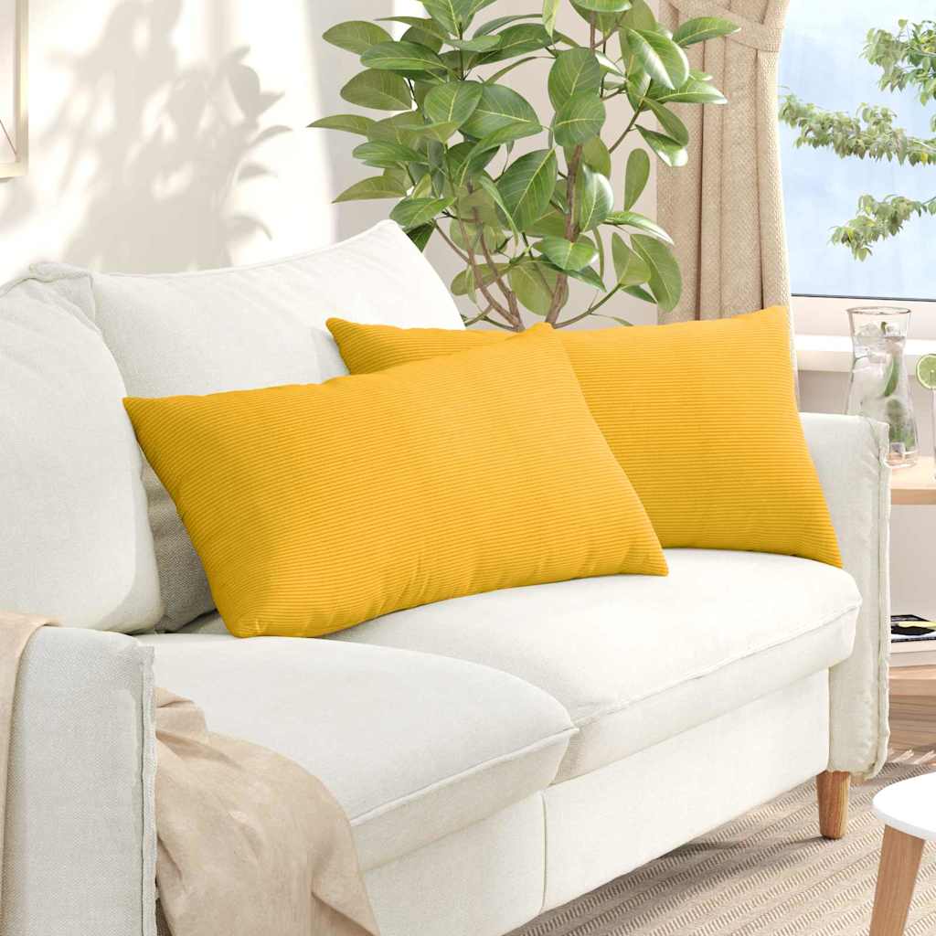 Sofakissen 2 Pcs Cordstoff