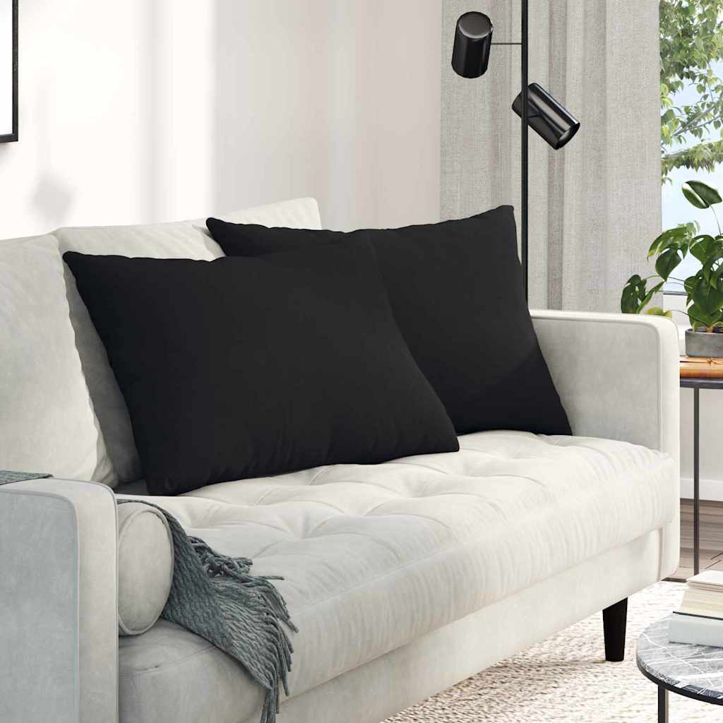 Sofakissen 2 Pcs 50 X 30 Cm Stoff