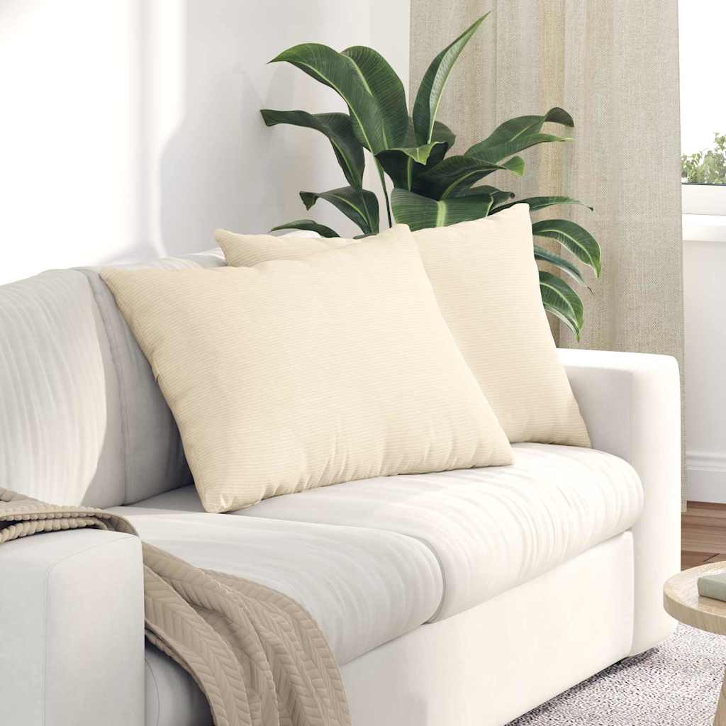 Sofakissen 2 Pcs Cordstoff