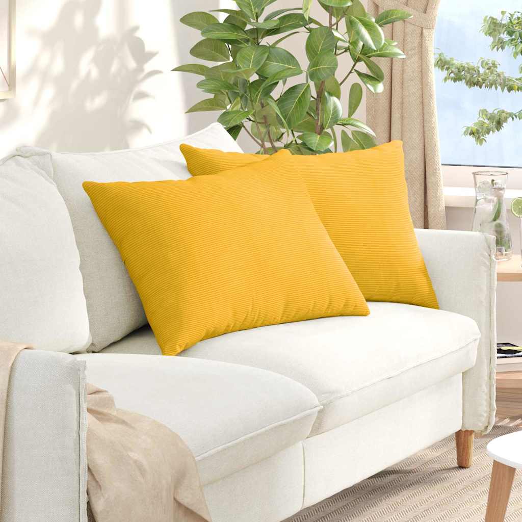 Sofakissen 2 Pcs Cordstoff