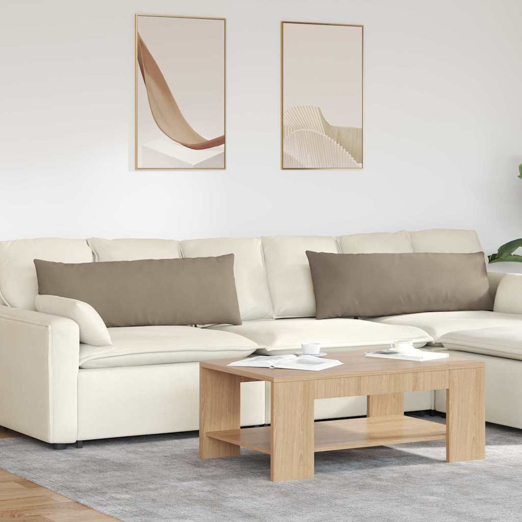 Sofakissen 2 Pcs 50 X 30 Cm Stoff