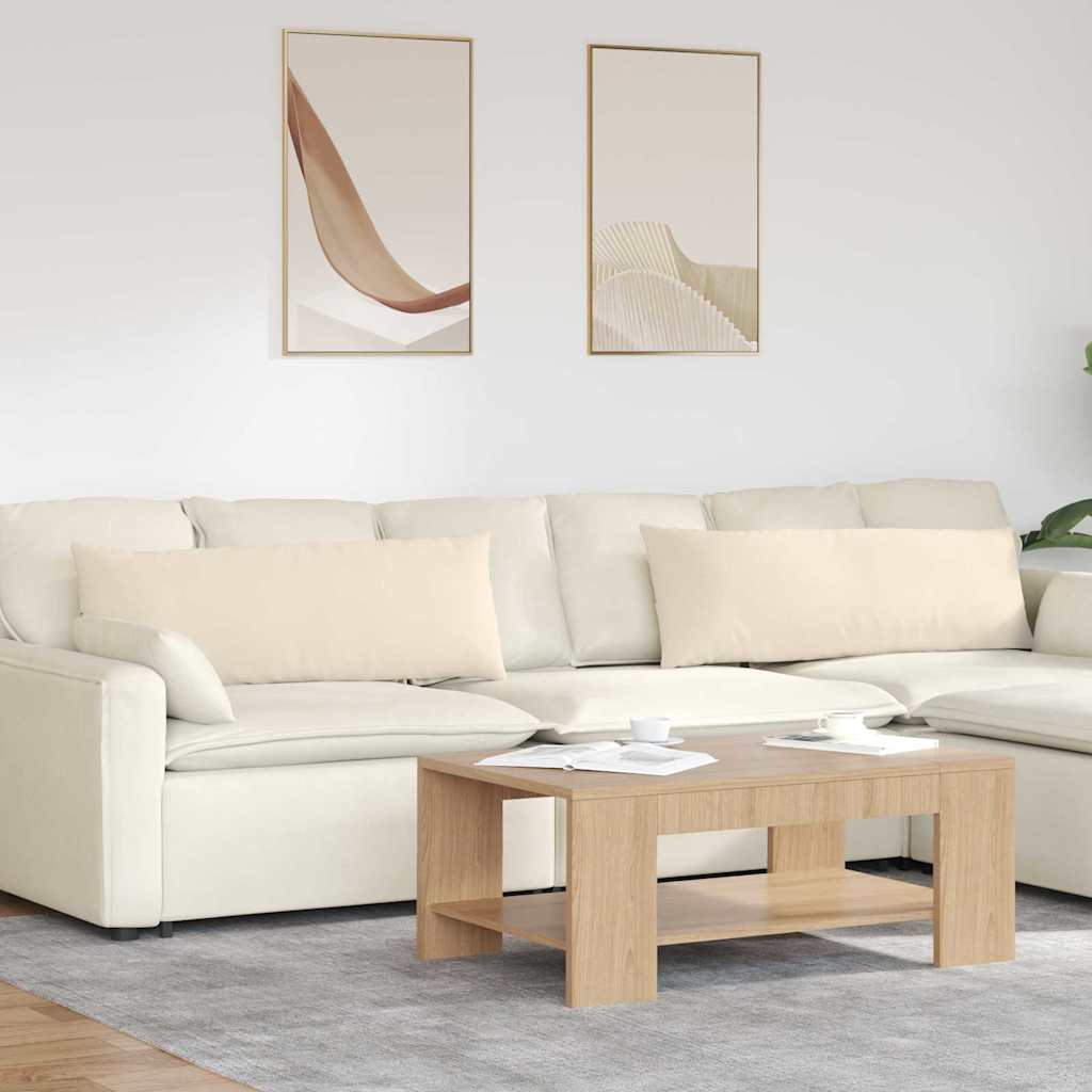 Sofakissen 2 Pcs 50 X 30 Cm Stoff