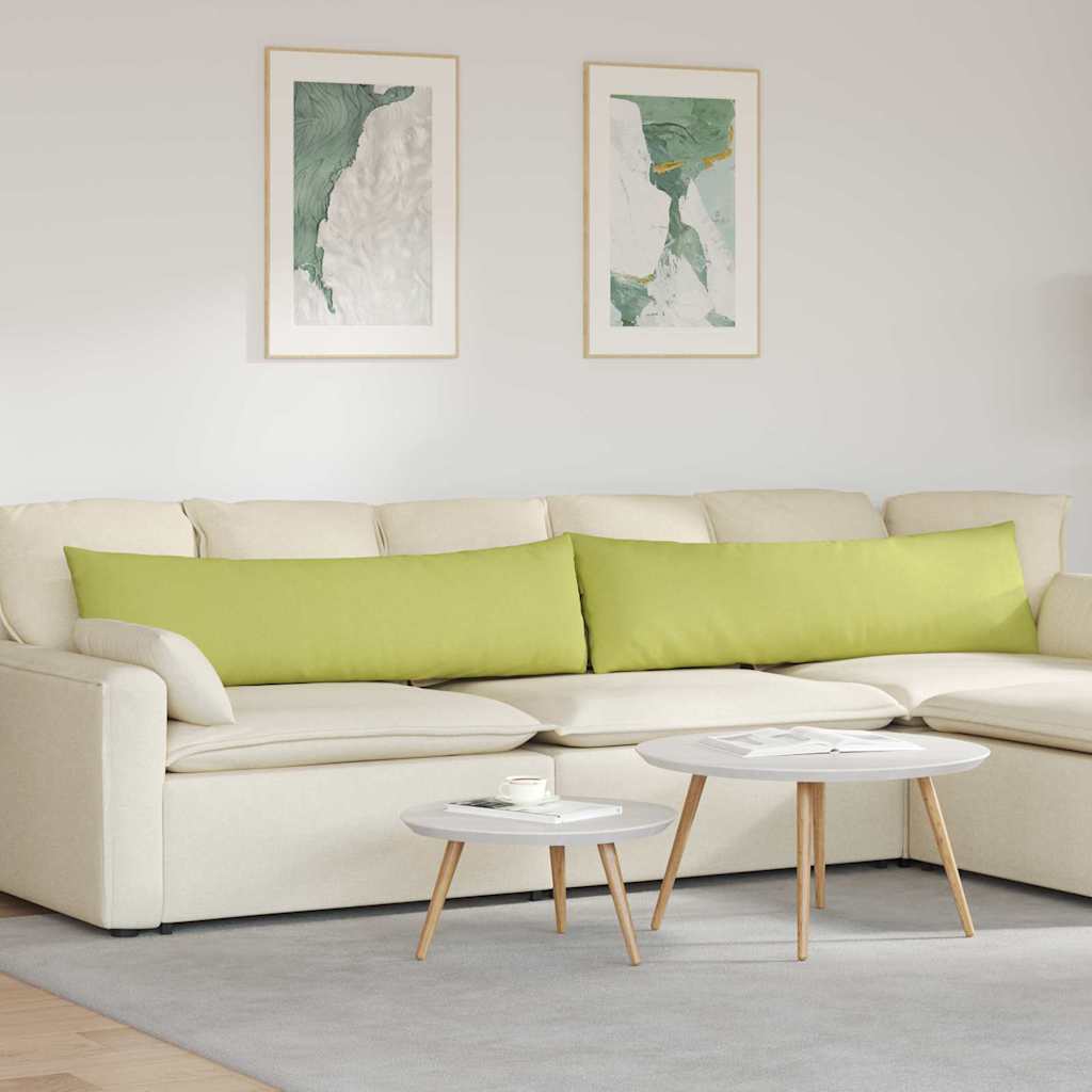 Sofakissen 2 Pcs 50 X 30 Cm Stoff Hellgrün