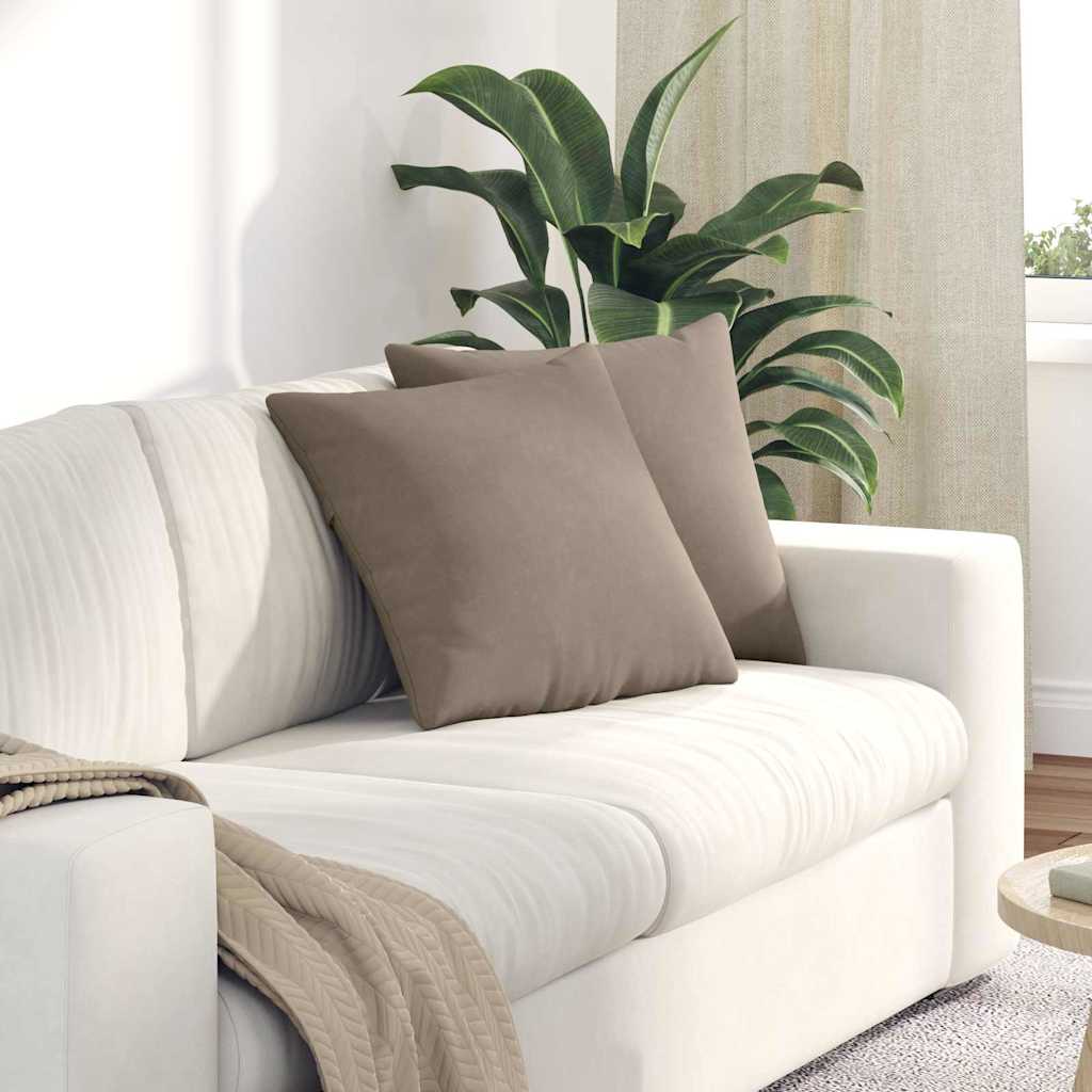 Sofakissen 2 Pcs 50 X 30 Cm Stoff