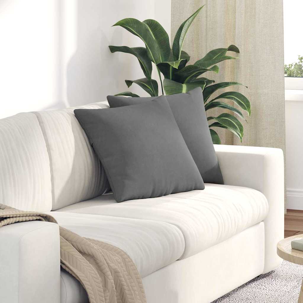 Sofakissen 2 Pcs 50 X 30 Cm Stoff