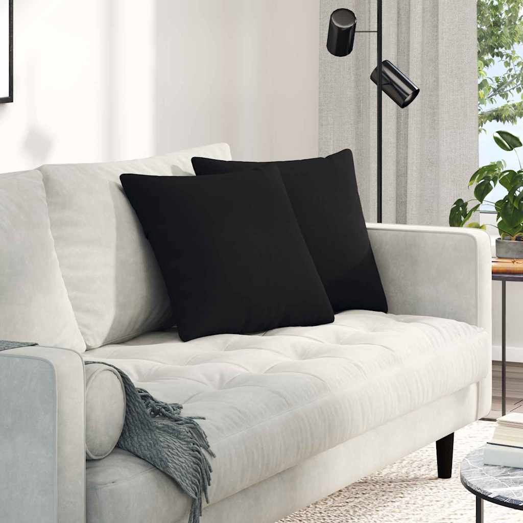 Sofakissen 2 Pcs 50 X 30 Cm Stoff