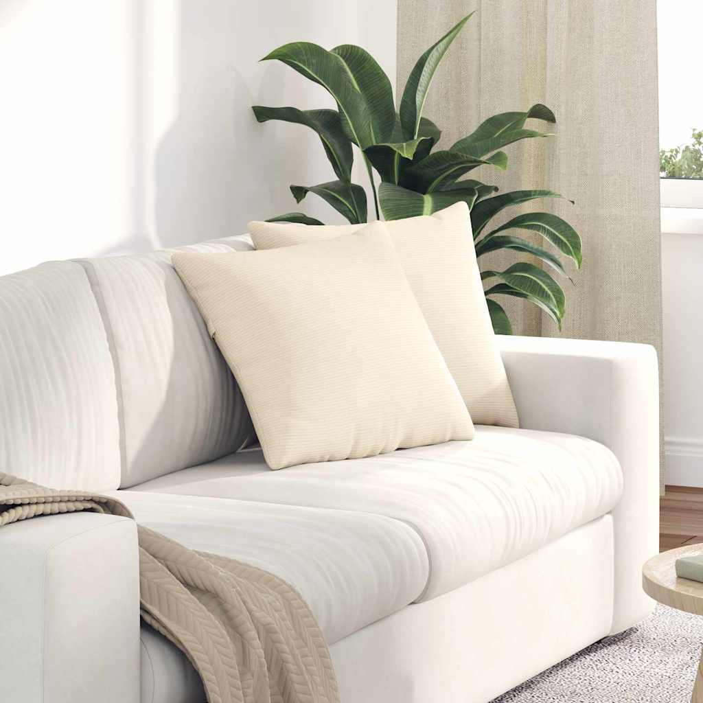 Sofakissen 2 Pcs Cordstoff