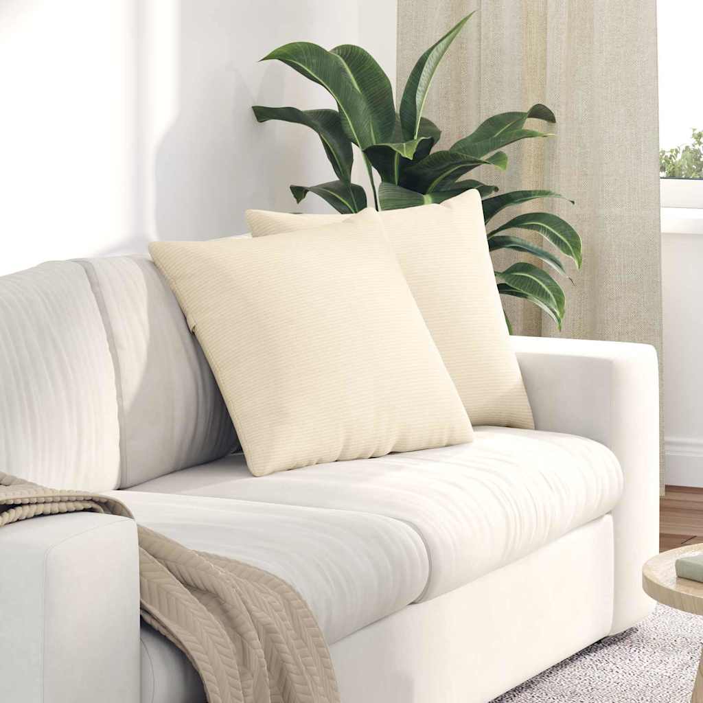 Sofakissen 2 Pcs Cordstoff