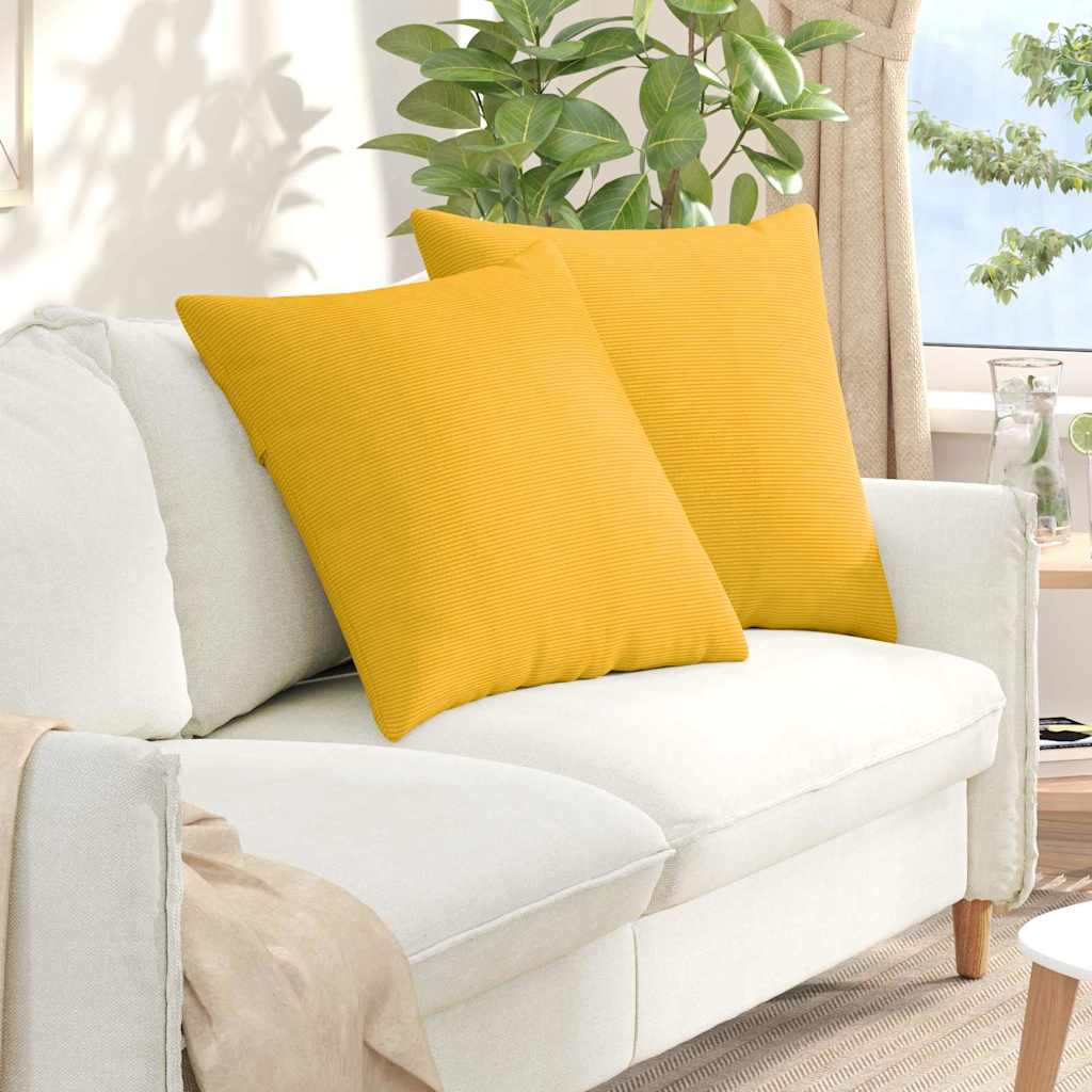 Sofakissen 2 Pcs Cordstoff