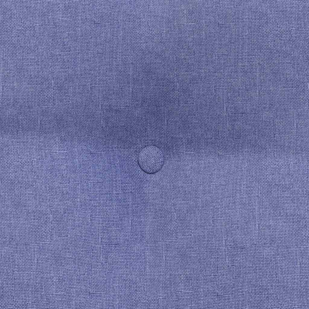 Rücken Kissen Stoff Jeans Blau