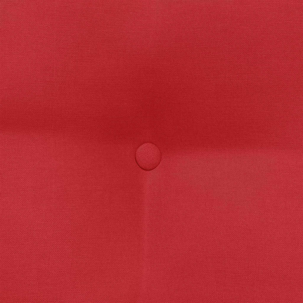 Rücken Kissen Stoff Rot