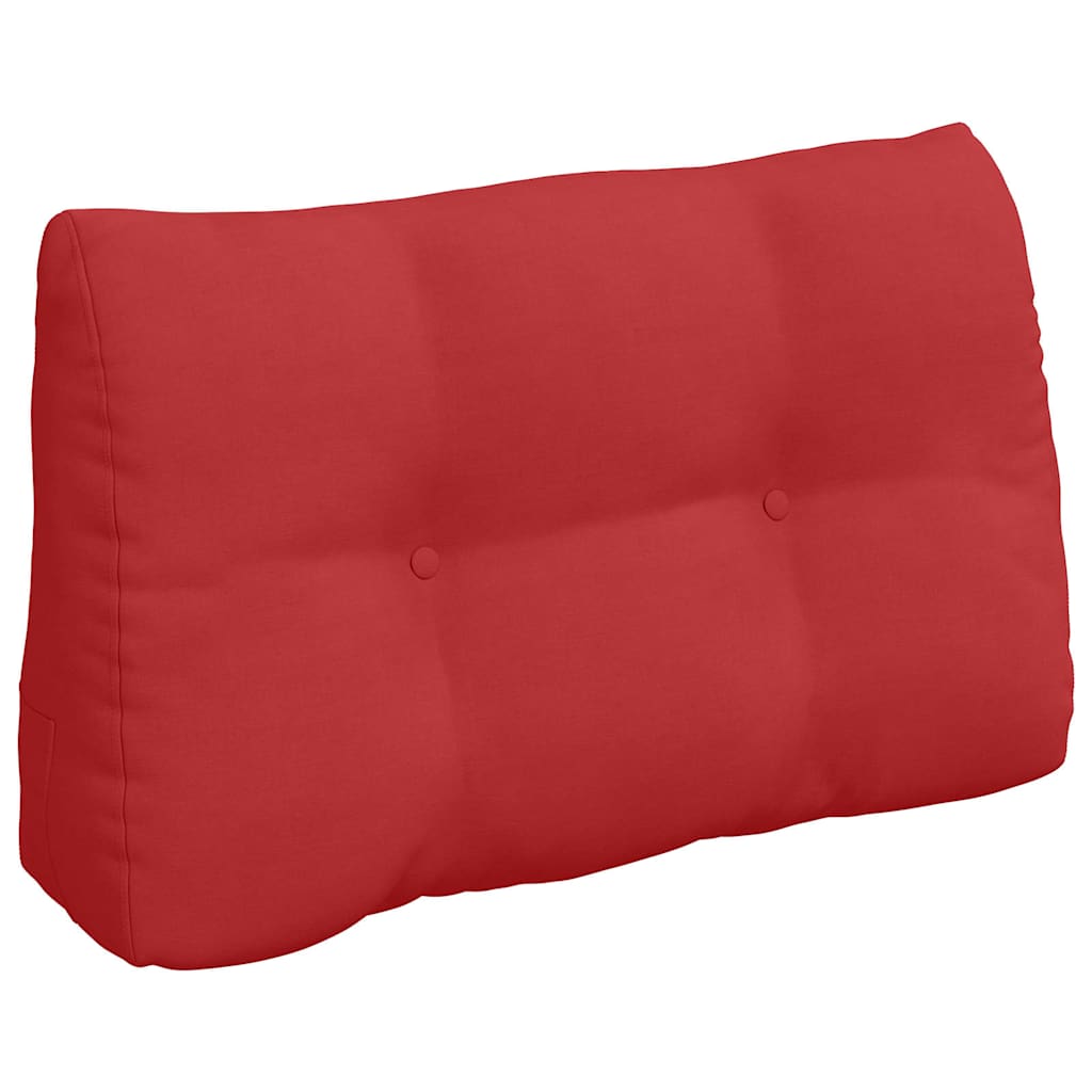 Rücken Kissen Stoff Rot