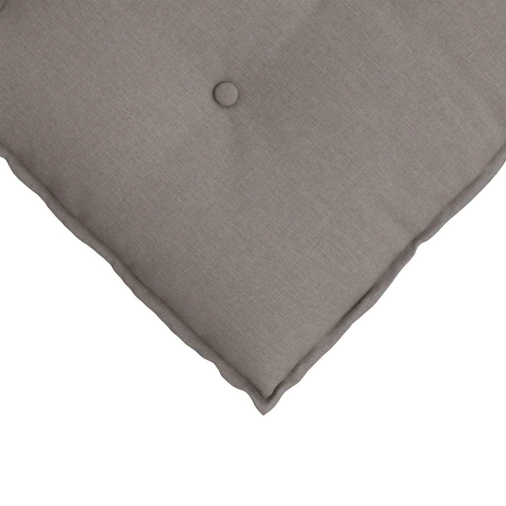 Rücken Kissen Stoff Taupe