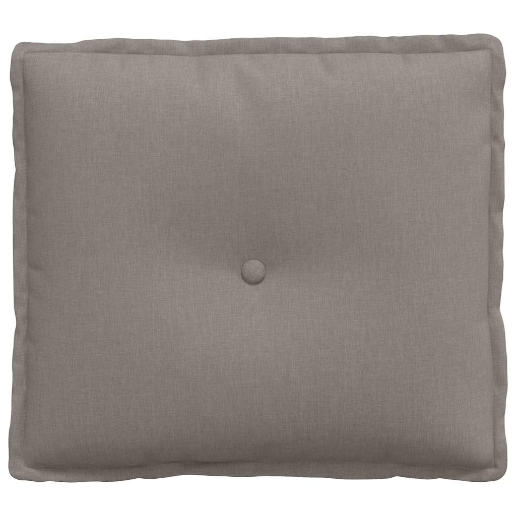 Rücken Kissen Stoff Taupe