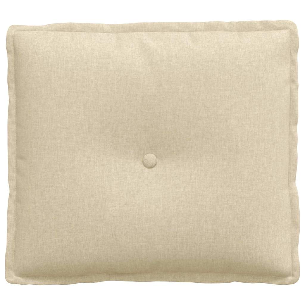 Rücken Kissen Stoff Creme
